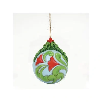 Jim Shore Coraline In Purple Tunnel Ornament 3.94in In Multi