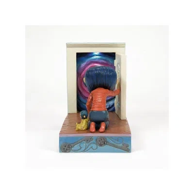 Jim Shore Coraline Kneeling Down Door Figurine 5.12in In Multi