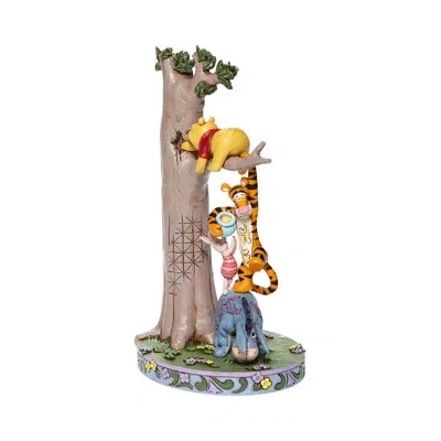 Jim Shore Disney Traditions By  Winnie The Pooh And Friends In Tree Figurine 8.75 Inch