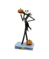 Jim Shore Disney Traditions Jack Holding Pumpkin In Multi