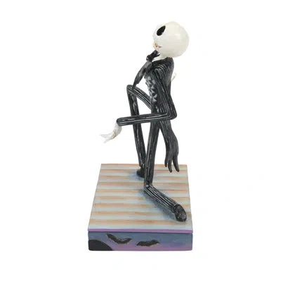 Jim Shore Disney Traditions Jack Personality Pose Figurine 4in In Orange;black;white