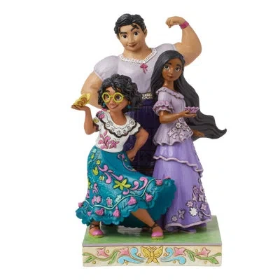 Jim Shore Disney Traditions  Encanto: Madrigal Sisters Figurine 8.5in H In Black;green;beige;purple