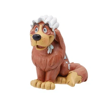 Jim Shore Disney Traditions  Peter Pan Nana Mini Figurine 3.5in H In Brown;white