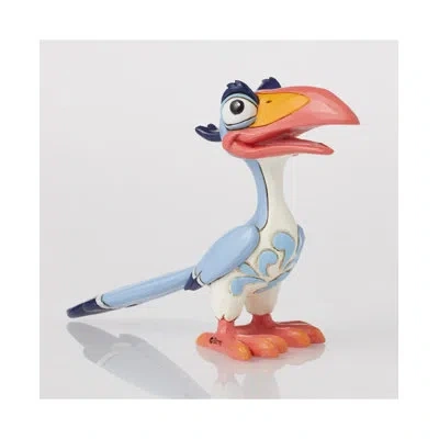Jim Shore Disney Traditions Lion King Zazu Mini Figurine 3in H In Blue;white;orange