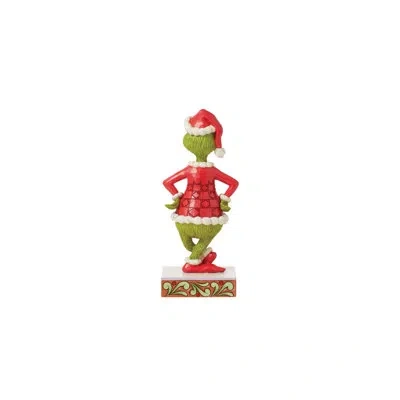 Jim Shore Dr. Seuss The Grinch  Grinch Grinch With Hands On His Hips Figurine 6.69in In White;green;red
