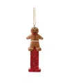 Jim Shore Gingerbread Man Pez Ornament In Multi