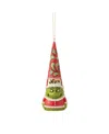 Jim Shore Grinch Naughty And Nice Gnome Ornament In Multi