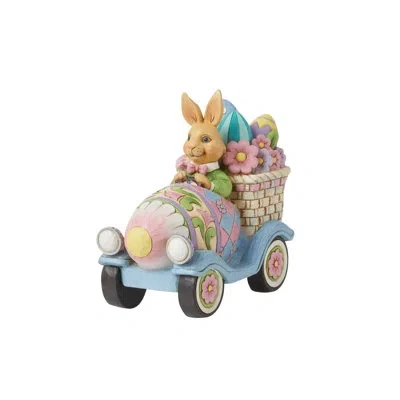 Jim Shore Heartwood Creek 1st Annual Bunnies On Parade Figurine 5.5in In Multi
