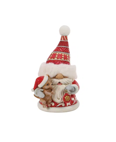 Jim Shore Heartwood Creek Fig Gnome Hugging Cute Puppy In Multi
