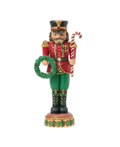 Jim Shore Heartwood Creek Fig Traditional Toy Soldier In Multi