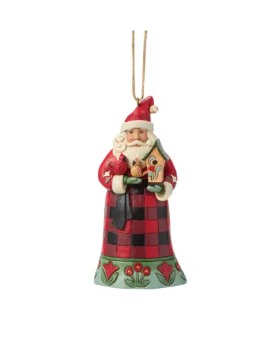 Jim Shore Heartwood Creek Highland Glen Santa In Red