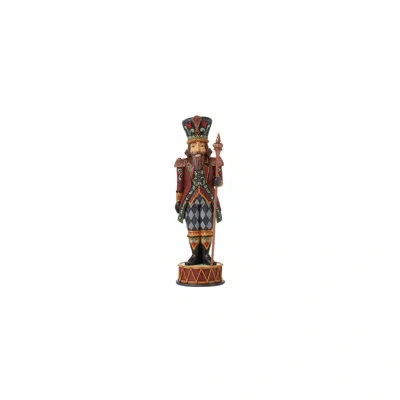 Jim Shore Heartwood Creek Holiday Manor Toy Soldier Figurine 8.27in In Multi
