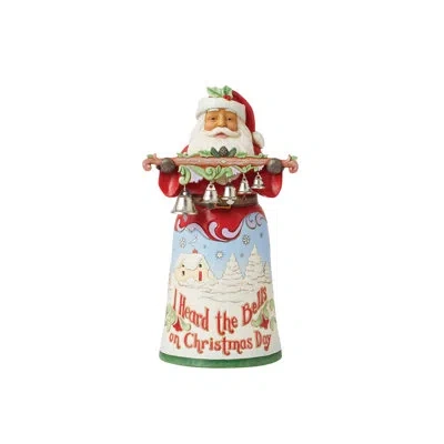 Jim Shore Heartwood Creek Santa Song Series Figurine 10.04in In Multi