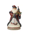 Jim Shore Holiday Manor Santa Figurine In Multi