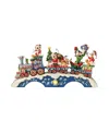 Jim Shore Mickey And Friends Train Figurine In Multi