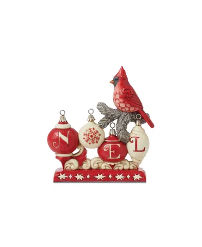 Jim Shore Nordic Noel Cardinal Figurine In Multi