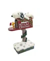 Jim Shore Peanuts Snoopy And Woodstock At Mailbox Figurine In Multi