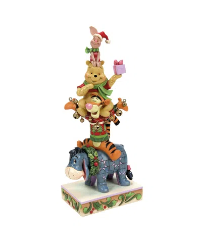 Jim Shore Pooh And Friends Stacked Figurine In Multi