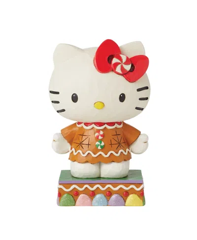 Jim Shore Sanrio Hello Kitty Gingerbread Figurine In Multi