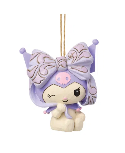 Jim Shore Sanrio Kuromi Bow Hanging Ornament In Multi