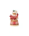 Jim Shore Santa Joy Cardinals Figurine In Multi