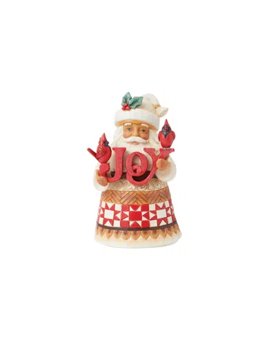 Jim Shore Santa Joy Cardinals Figurine In Multi