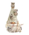 Jim Shore Wdlnd Gnome With Animals Figurine In Multi
