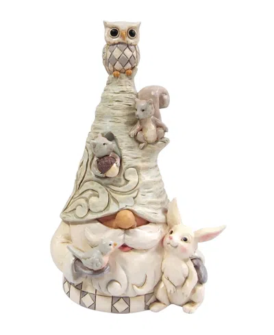 Jim Shore Wdlnd Gnome With Animals Figurine In Multi
