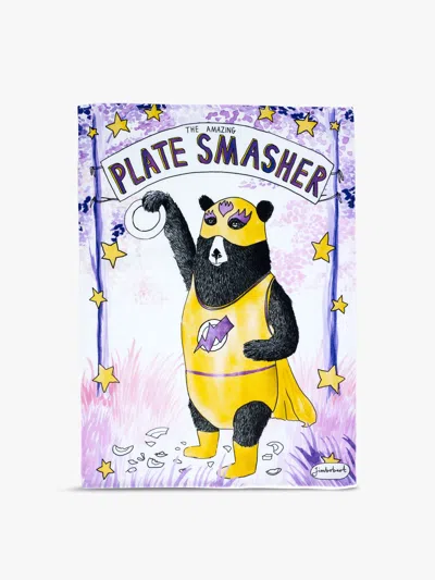 Jimbobart Amazing Plate Smasher Tea Towel