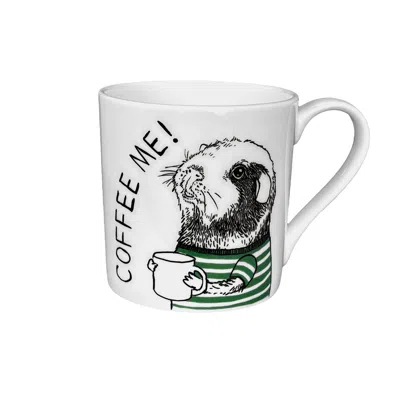 Jimbobart Coffee Me Guinea Pig Mug In Brown