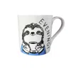 Jimbobart Evening Sloth Mug In Brown