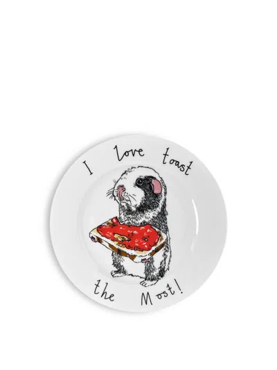 Jimbobart I Love Toast The Most Side Plate