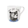 Jimbobart I Wake For Coffee. Mug In Brown