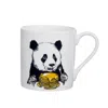 Jimbobart P  Alphabet Of Snacking Animals Mug In White