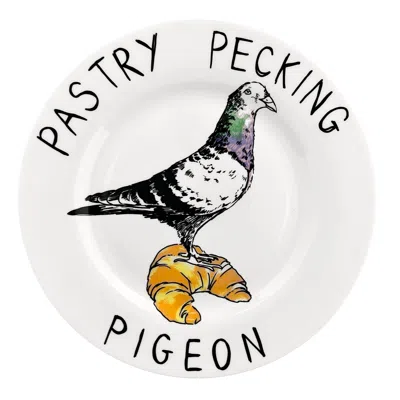 Jimbobart Pastry  Pigeon Side Plate