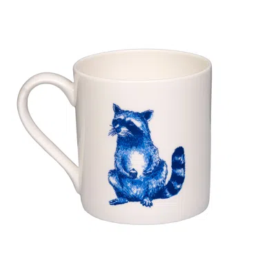Jimbobart Raccoon Willow Mug In White