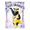 Jimbobart Tea Towel  Amazing Plate Smasher