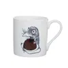 Jimbobart X  Alphabet Of Snacking Animals Mug In White
