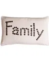 Jimco Catalina Family Coconut Buttons Pillow In Neutral