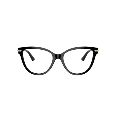 Jimmy Choo 0jc3001b Glossy Black Cat-eye Eyeglasses
