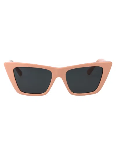 Jimmy Choo 53mm Cat Eye Sunglasses In Pink