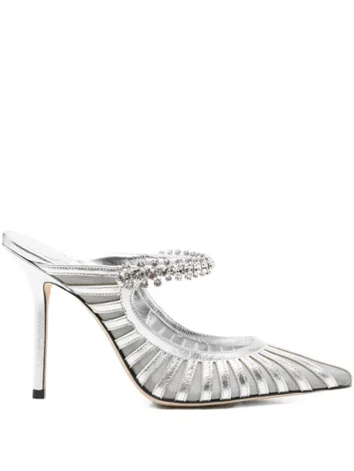 JIMMY CHOO 100MM BING MULES