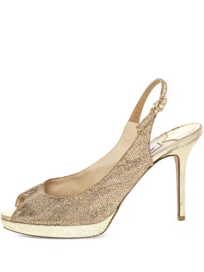 Pre-owned Jimmy Choo 100mm Leather Pumps