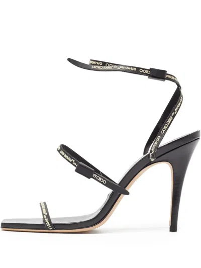 Pre-owned Jimmy Choo 100mm Leather Sandals