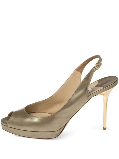 Pre-owned Jimmy Choo 100mm Nova Sandals