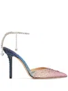 Jimmy Choo 100mm Saeda Pumps In Pink