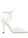 Jimmy Choo 100mm Stevie Crystal-embellished Pumps