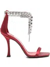 Jimmy Choo 100mm Verity Crystal-embellished Sandals In Pink