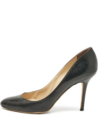 Pre-owned Jimmy Choo 105mm Leather Pumps
