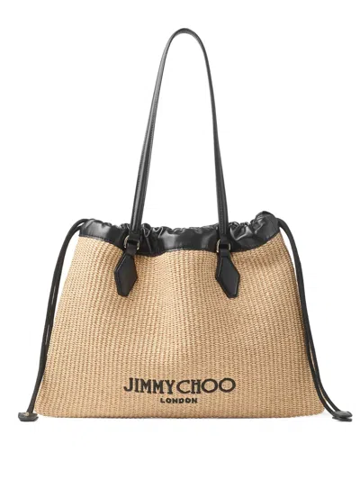 Jimmy Choo ドローストリング ハンドバッグ In Neutral